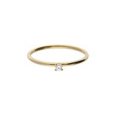 Glow 214.2060 Ring Goud G SI 1 0,05ct - maat 56