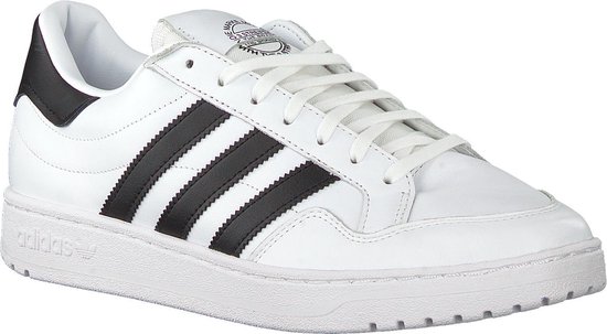 Adidas Team Court M Lage sneakers - Leren Sneaker - Heren - Wit - Maat 40⅔ Adidas Team Court M Lage sneakers - Leren Sneaker - Heren - Wit - Maat 40⅔