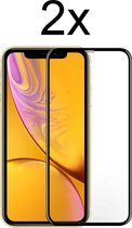 iPhone X Screenprotector - iPhone XS Screenprotector - Beschermglas iPhone 11 Pro Screen Protector Glas - Full cover - 2 stuks