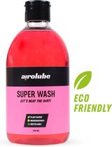 Plant Based Autoshampoo / Fietsshampoo 500ml| Airolube Super Wash 500ml | Biologisch Afbreekbaar | Zoutvrij | Milieubewust schoonmaakmiddel voor voertuigen