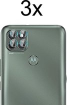 Motorola G9 Power Screenprotector - Beschermfolie Camera Lens Screenprotector - 3x