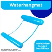 Waterhangmat "Lichtblauw" - Luchtmatras Zwembad - Luchtbed - Air Bed - Opblaasbaar Zwembadspeelgoed