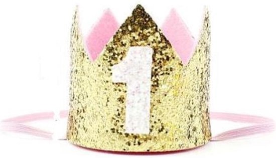 specificeren zuurstof Oordeel Haarkroon|goud|1 jaar|verjaardag|baby|feest|prinses|kroon | bol.com
