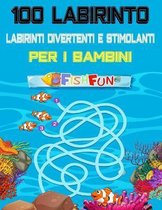 100 Labirinto Labirinti Divertenti E Stimolanti Per i Bambini: (8,5''x11,5 '') Eta 4-8