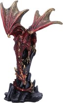 Nemesis Now Beeld/figuur - Roepende Draak - Hear Me Roar - Rood - 14,5cm