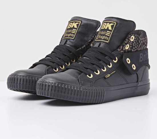 ROCO Dames sneakers hoog - Zwart - maat 36 | bol.com