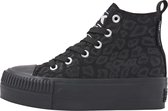 KAYA MID Meisjes sneakers hoog - Panterprint - maat 29