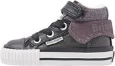 ROCO Baby jongetjes sneakers hoog - Zwart - maat 26