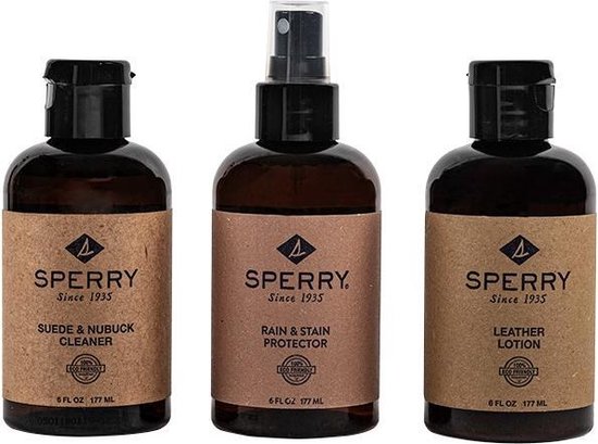 Sperry][Set]-[Schoenverzorging]-[Leather Lotion/ Suede & Nubuck Cleaner/ Rain &... bol.com