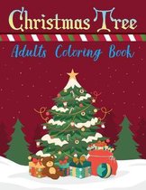 Christmas Tree Adults Coloring Book