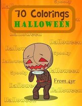 70 Colorings Halloween