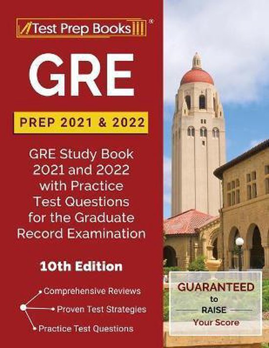 GRE Prep 2021 and 2022 - cover