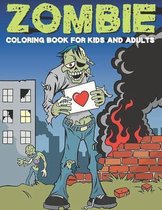 Zombie Coloring Book for Kids and Adults