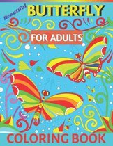 Beautiful Butterfly Coloring Book For Adults