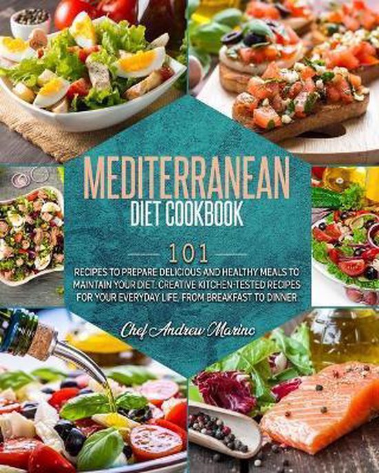 Mediterranean Diet Cookbook - cover