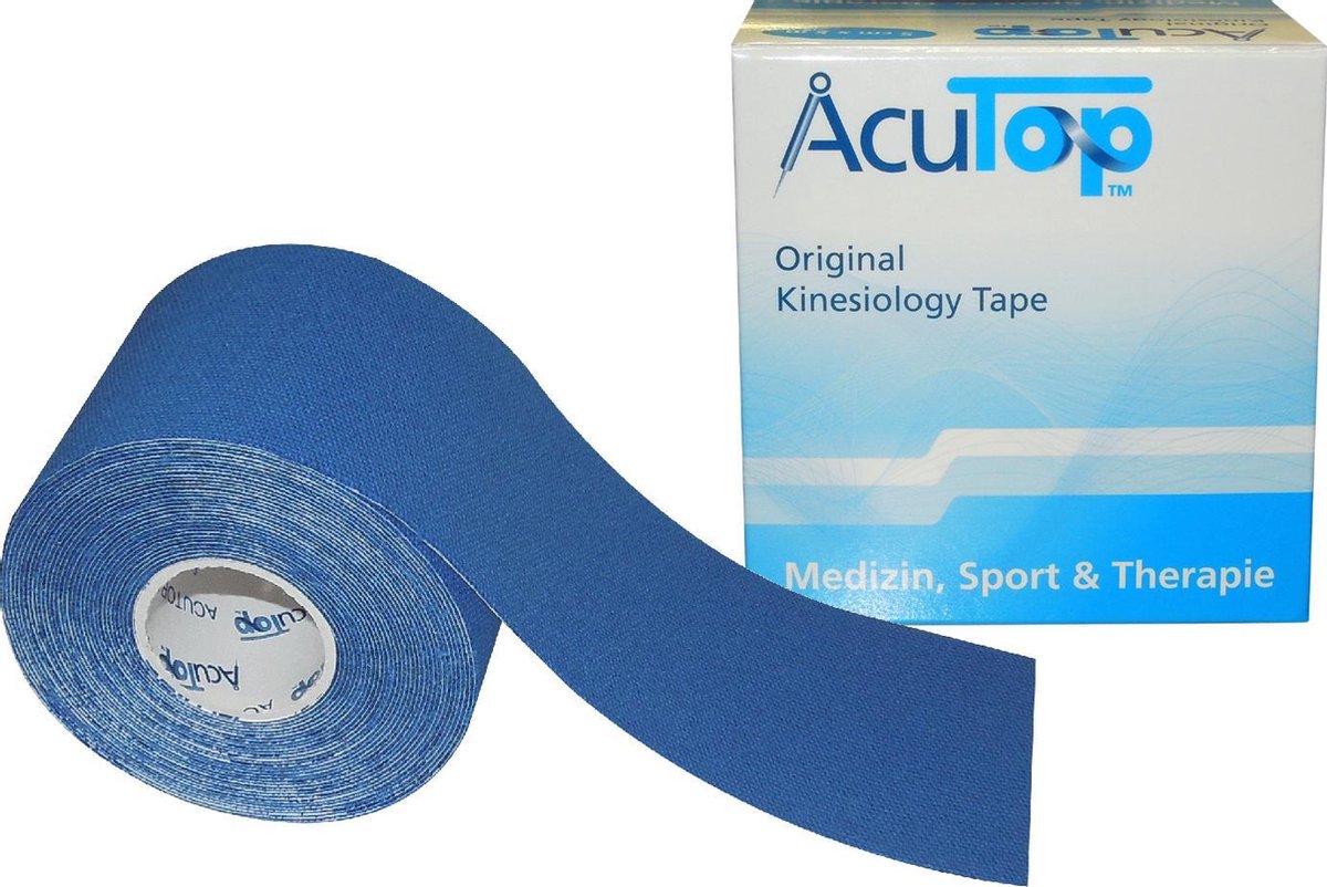 Acutop - Classic Kinesiotape - Donkerblauw - 5cm x 5m