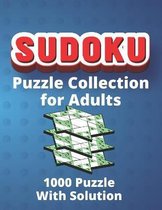 Sudoku Puzzle Collection for Adults - 1000 Puzzle with Solution