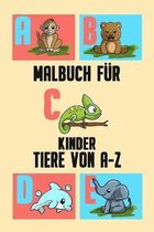 Malbuch fur Kinder Tiere von A-Z