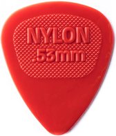 Dunlop Nylon Midi Standaard Pick 6-Pack 0.53 mm Plectrum
