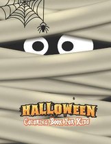 Halloween Coloring Book For Kids: Amazing children coloring hand drawn doodle style pumpkin, ghost, bat, autumn, shadows and more, fantasy coloring book of Halloween for kids super