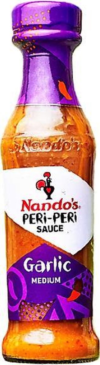 Nando's Peri-Peri Sauce - Garlic (Medium) 125g - Pittig Saus