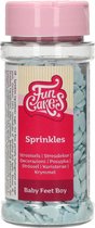 FunCakes Sprinkles Taartdecoratie - Babyvoetjes Jongen - 55g
