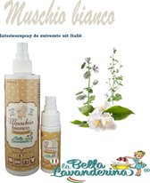 Spray d'intérieur La Bella Lavanderina, Muschio Bianco 30ml