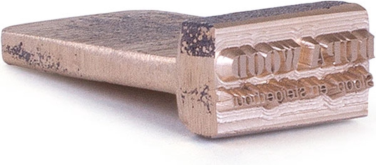 Brandplaat voor Posta ALK type 1, 35x20 mm