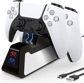 Playstation 5 (PS5) Oplaadstation - Controller Laadstation - Oplader - Accessoires - 2 Controllers - Docking station