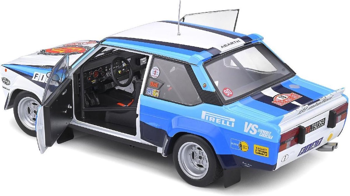 Fiat 131 Abarth #10 Rallye Monte Carlo 1980 - 1:18 - Solido | bol.com