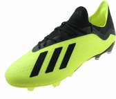 X 18.2 FG / Adidas Voetbalschoenen Groen/Zwart