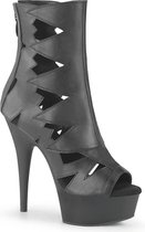 Pleaser Plateau Laarzen -38 Shoes- DELIGHT-1014 US 8 Zwart