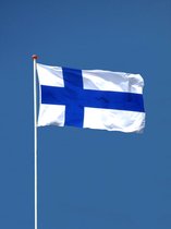 Finse Vlag (Finland Vlag) - 90x150cm