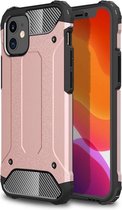 Apple iPhone 12 Mini Case, MobyDefend Double Layered Shockproof Armor Case, Rose Gold - Etui pour téléphone portable Compatible pour : Apple iPhone 12 Mini