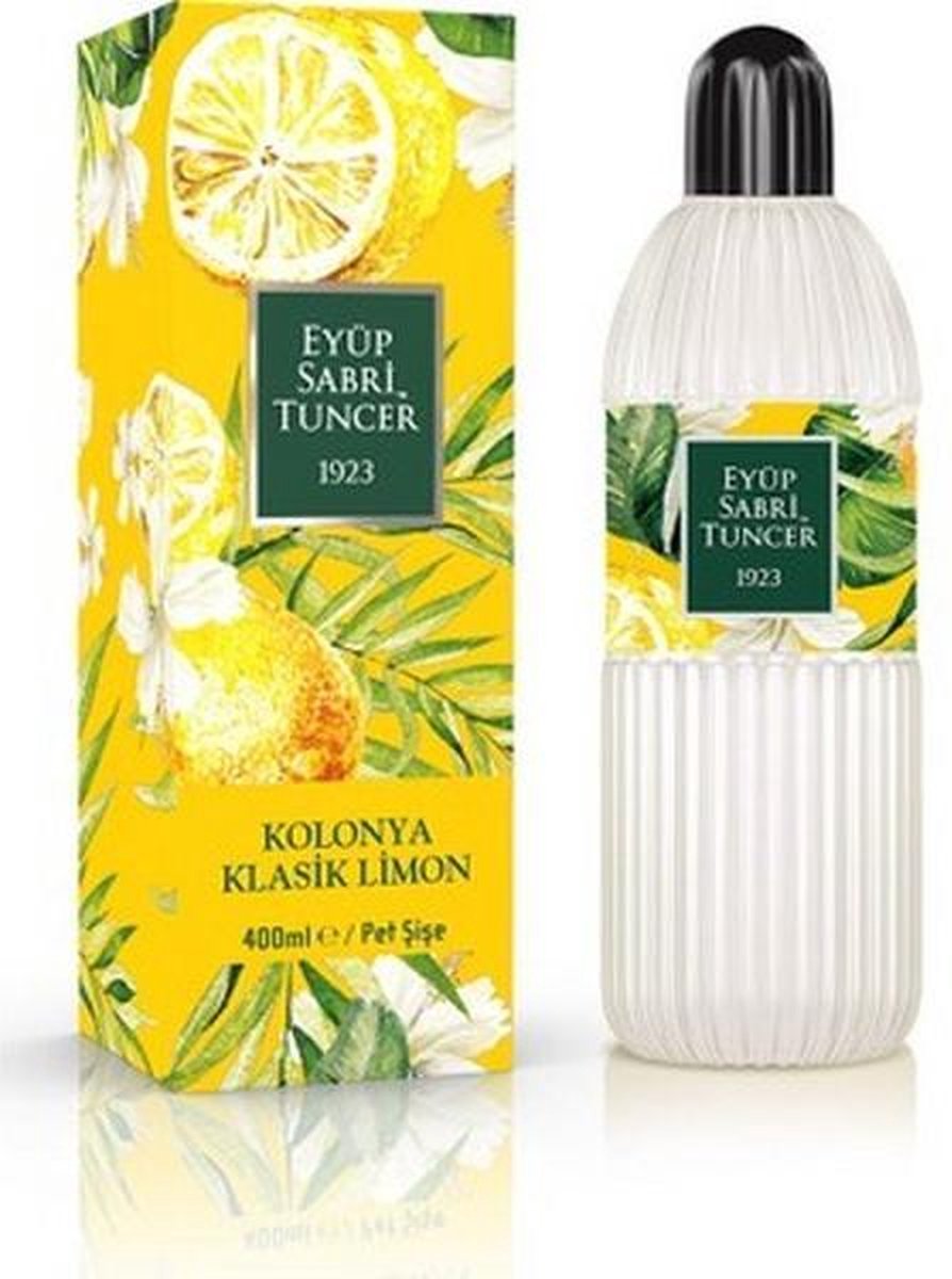 Goedkoopste Eyüp Sabri Tuncer - Klassieke Citroen - Eau de Cologne - 2 X 400ml (Kolonya / Desinfectie / Aftershave