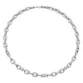 Glow 102.4103.45 Collier Zilver - 45cm