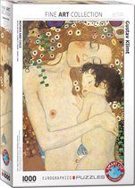 Eurographics Puzzel Moeder en kind - Gustav Klimt (1000 stukjes)