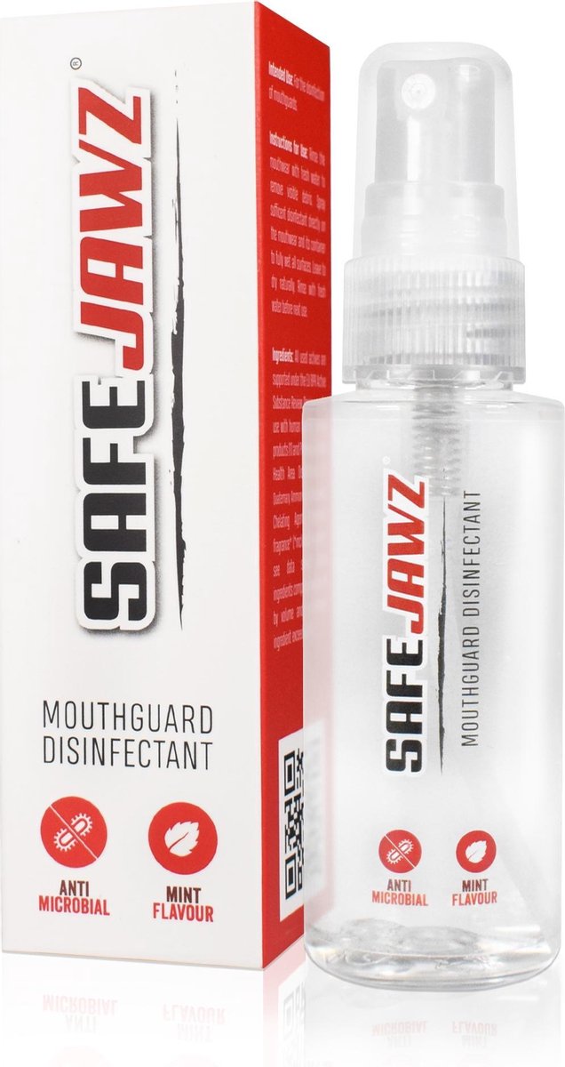 Safejawz Anti-microbiologische bacterie bestrijder voor mondbeschermer