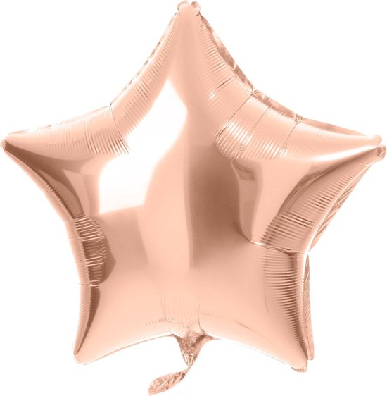 Folat - Folieballon Ster Rosegold - 48 cm