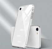 Apple iPhone SE (2020) Hoesje - Mobigear - Crystal Serie - Hard Kunststof Backcover - Transparant / Wit - Hoesje Geschikt Voor Apple iPhone SE (2020)