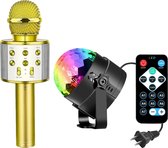 Karaoke Microfoon & Discolamp - Karaoke Microfoon Bluetooth - Karaoke Set - Discolamp - Discolamp Kinderen - Disco verlichting - Feestverlichting - Sfeerverlichting