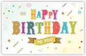 Cadeau Enveloppe "Happy Birthday"
