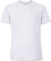 Fruit Of The Loom Mens Ringgesponnen Premium Tshirt (Wit)