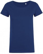 SOLS Dames/dames Mia Korte Mouwen T-Shirt (Franse marine)