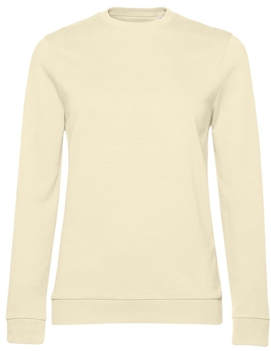 B&C Dames/dames Set-in Sweatshirt (Lichtgeel)