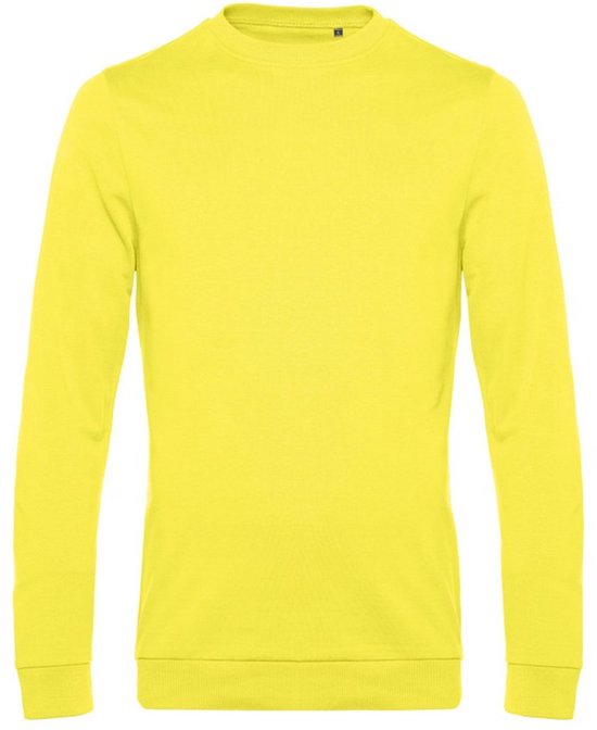 B&C Heren in sweatshirt (Zonne-Geel)