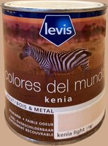 Levis Colores del Mundo Lak - Kenia light - Satin - 0,75 liter