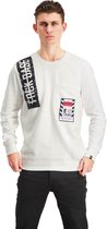 FnckFashion Heren Sweater NEXT "Limited Edition" Off White Maat M