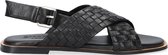 Shabbies 170020170 Sandalen - Dames - Zwart - Maat 41