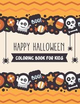 Happy Halloween coloring book for Kids